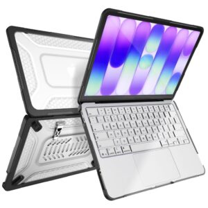 Tech-Protect Kevlar Pro Apple MacBook NEO 13 2026 matinės juodos spalvos/skaidrus - Image 4