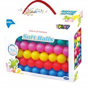 Kamuoliukai sausam baseinui arba žaidimų palapinei – 100 vienetų rinkinys IPLAY - Image 4