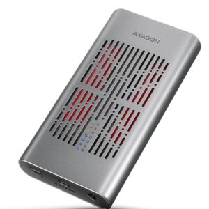 SSD ACC ENCLOSURE M.2 NVME/USB-C EEM2-20GD AXAGON