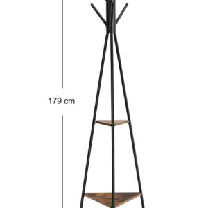 LOFT medinis drabužių stovas - Image 5