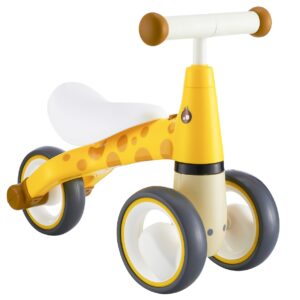 Vaikiškas triratukas balansinis dviratukas „Giraffe“ Ecotoys - Image 5