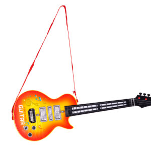 Roko gitara vaikams su infraraudonųjų spindulių melodijomis mokymuisi groti - Image 5