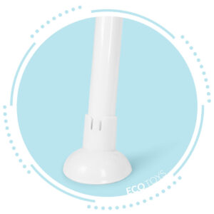 Sulankstoma vaikiška maitinimo kėdutė 3-in-1, rožinė, ECOTOYS - Image 5