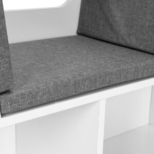 Vaikiška knygų lentyna su sėdyne ir suoliuku, ECOTOYS - Image 5