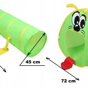„Caterpillar“ žaidimų palapinė su tuneliu, „Pop-Up“ 2-in-1 rinkinys IPLAY - Image 5