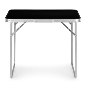 Stovyklavimo stalas, sulankstomas iškylų stalas, 80x60 cm, juodas, MultiGarden - Image 5