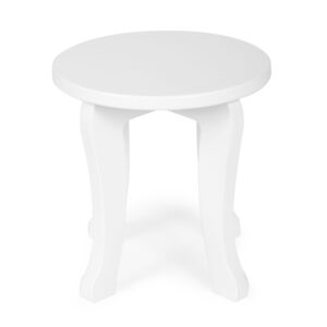 Didelis medinis tualetinis staliukas vaikams su veidrodžiu, rožiniais priedais ECOTOYS - Image 5