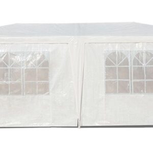 Sodo komercinė pavėsinė-palapinė, 3x6 m, 6 sienos, balta, MultiGarden - Image 5