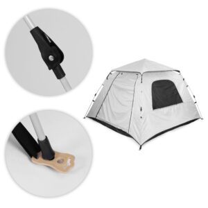 Iššokanti kempingo palapinė 4 asmenims Igloo 1500 mm vandeniui atspari MultiGarden - Image 5