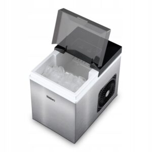 Buitinis ledo gaminimo aparatas kubeliams ir smulkintam ledui 10 kg 165W WEBBER - Image 5