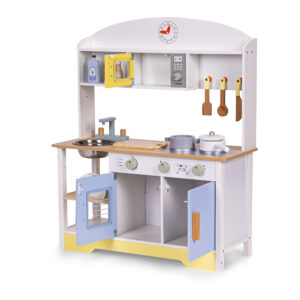 Vaikiška virtuvėlė, orkaitė, skalbimo mašina, mikrobangų krosnelė, 12 priedų ECOTOYS - Image 5