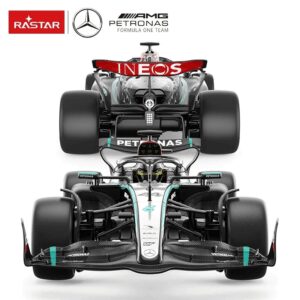 Nuotoliniu būdu valdomas automobilis Mercedes AMG F1 W15 E R/C, mastelis 1:12, Rastar 10250 - Image 5