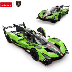 Nuotoliniu būdu valdomas automobilis Lamborghini SC63 LMDH R/C, mastelis 1:14, Rastar 10150 - Image 5