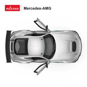 Nuotoliniu būdu valdomas automobilis Mercedes AMG GT2 R/C, mastelis 1:14, Rastar 10220 - Image 5