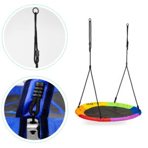 Sodo sūpynės, 100 cm, spalvotos ECOTOYS - Image 5