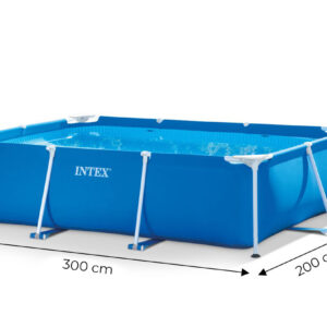 Stačiakampis karkasinis sodo baseinas 3x2 m, 28272 Intex - Image 5