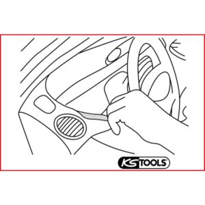 5 dalių plastikinių įrankių rinkinys KS TOOLS - Image 5