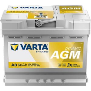 Akumuliatorius Varta SS, 60 Ah, 680 A, 12 V