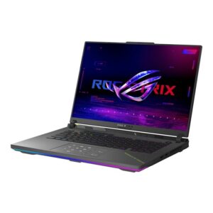 ASUS ROG Strix G614PR-R9161 Ryzen 9 8940HX 16,0 colių FHD+ 165 Hz IPS lygio 300 nitų AG 16 GB DDR5-5200 SSD 1 TB GeForce RTX 5070 Ti 12 GB WLAN+BT LAN kamera 1080p 90 WHrs NoOS Eclipse Grey - Image 2