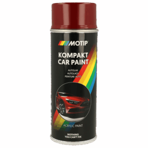 x MOTIP dažai red metallic 400 ml