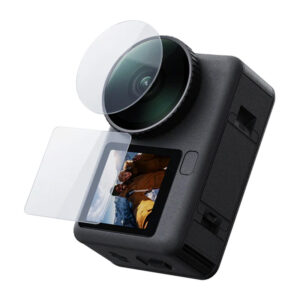 Telesin tempered glass set for DJI Osmo Action 6  2x Lens + screen