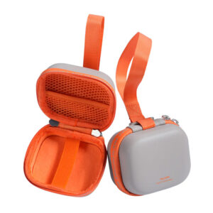 Telesin DisAdv EVA Universal Mini Transport Bag for Sports Cameras Gray-Orange - Image 2