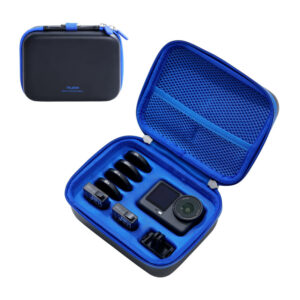 Telesin DisAdv EVA Carrying Bag for DJI Osmo Action 6 juodos spalvos - Image 2