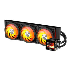 Water cooling for the processor DE360 juodos spalvos