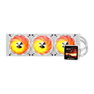 Water cooling for the processor DE360 baltos spalvos - Image 3