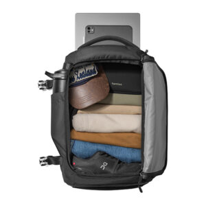 TOMTOC Navigator-T66 Liteway Travel Backpack 28L/15.6" juodos spalvos - Image 4