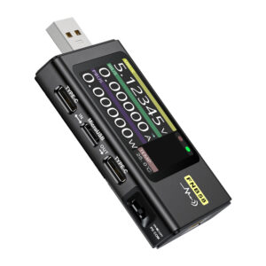 FNIRSI FNB58 USB Port Tester, juodos spalvos