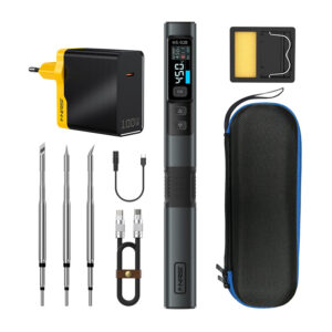 100 W smart soldering iron with FNIRSI HS-02B MAX tool kit - Image 2
