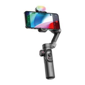 AOCHUAN XE Gimbal with RGB Lighting juodos spalvos - Image 2