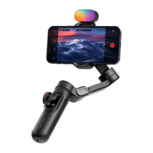 AOCHUAN X Pro Gimbal with RGB Lighting juodos spalvos - Image 3
