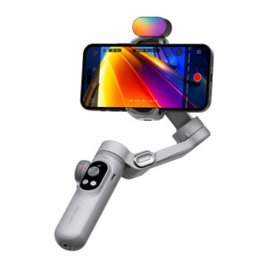 AOCHUAN X Pro Gimbal with RGB Lighting Gray - Image 2