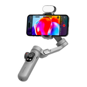 AOCHUAN X Pro Gimbal with RGB Lighting Gray - Image 3