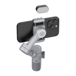 AOCHUAN X Pro Gimbal with RGB Lighting Gray - Image 4