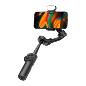 AOCHUAN X2 Gimbal with RGB Lighting juodos spalvos - Image 2