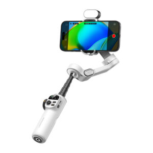 AOCHUAN X2 Gimbal with RGB Lighting White - Image 2