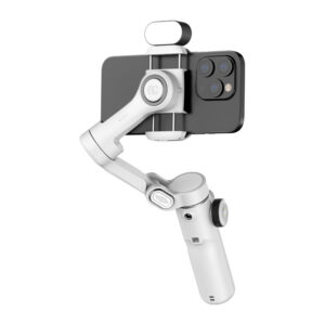 AOCHUAN X2 Gimbal with RGB Lighting White - Image 3