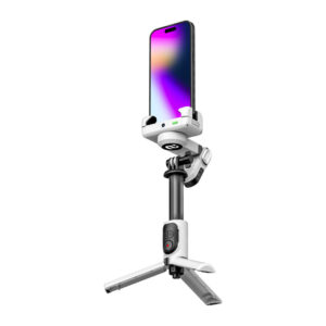 AOCHUAN M1 Pro Gimbal with RGB Lighting White