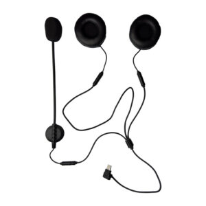 Type C headset for motorcycle helmet for K1/MS8/MS20 intercom EJEAS HIFI-M4H