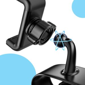 Ugreen LP189 60796 Car Phone Holder with Dashboard Buckle - Black - Image 7