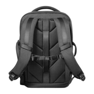 TOMTOC TechPack-T73 X-pac 15.6''/30L Laptop Backpack juodos spalvos - Image 2
