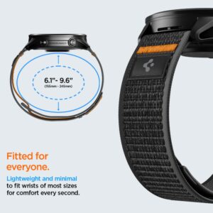 SPIGEN ATHLEX AIR GARMIN QUICK RELEASE 22 MM AKTYVUS JUODAS/ORANŽINIS - Image 5