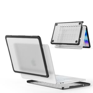 Tech-Protect VELAR Apple MacBook NEO 13 2026 juodos spalvos/matinis skaidrus - Image 5