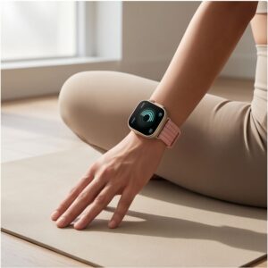 Tech-Protect NYLON Huawei Watch Fit 3 / 4 / 4 Pro / 5 / 5 Pro ŠVIESIAI ROŽINĖ - Image 5