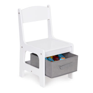 Medinių vaikiškų baldų komplektas: stalas su kreidine lenta + 2 kėdės ECOTOYS - Image 6