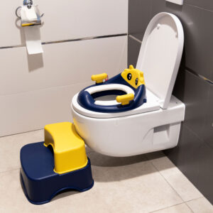 Vaikiška tualeto kėdutė su laipteliais ir platforma, ECOTOYS - Image 6