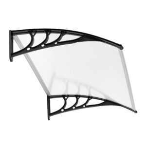 Durų stogelis 100x80 cm polikarbonatinė stogo danga MultiGarden - Image 6